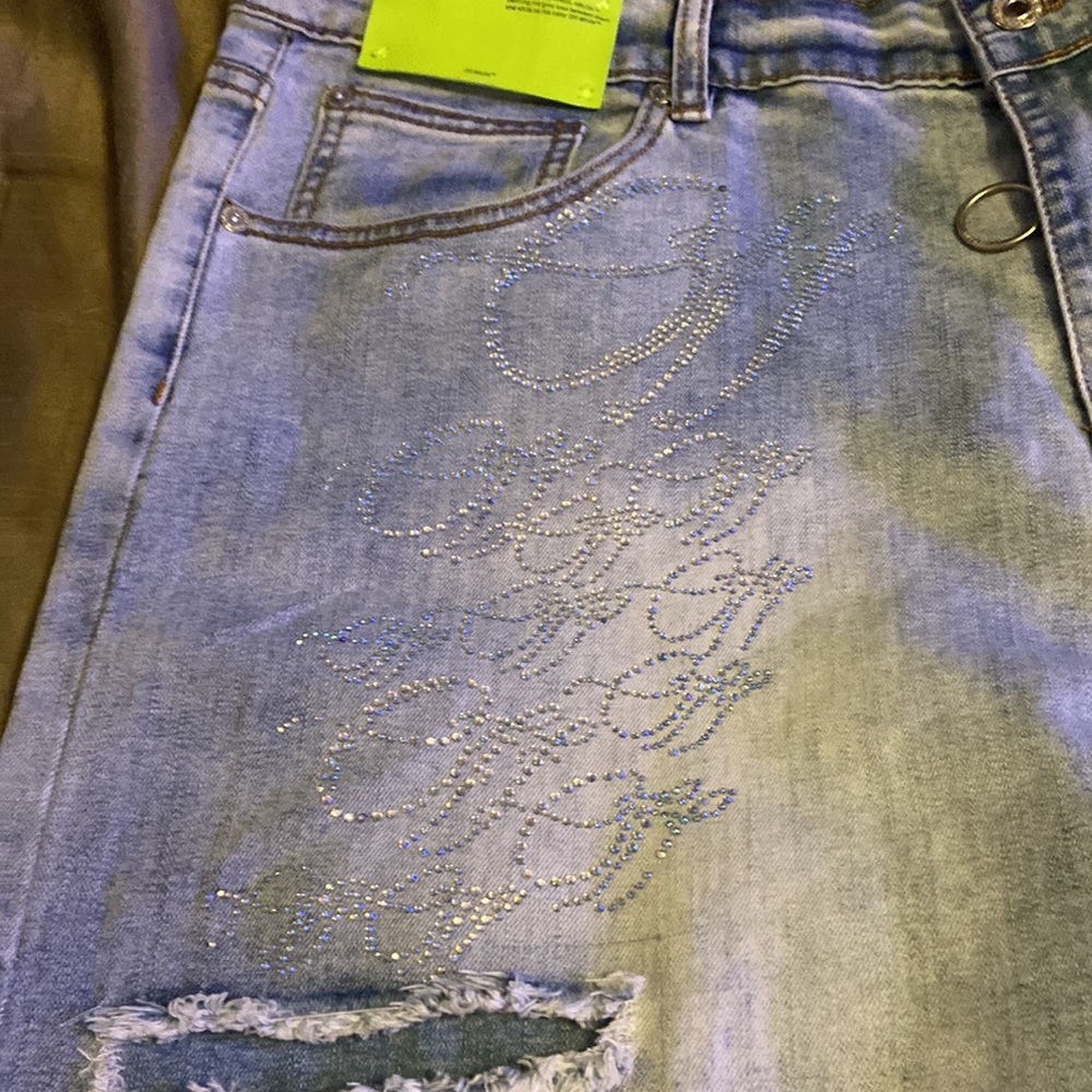 Next lvl high jeans off white size 40 - Picture 2 of 7